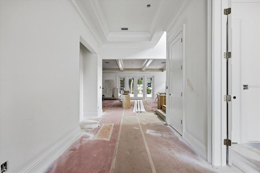 In-progress construction of a new home in , Tampa, FL (Image 33).