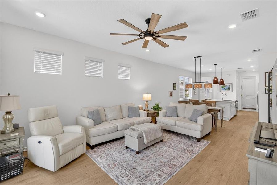 Furnished interior view inside a new home in , Palmetto (Image 17). Furnished interior view inside a new home in , Palmetto (Image 17).