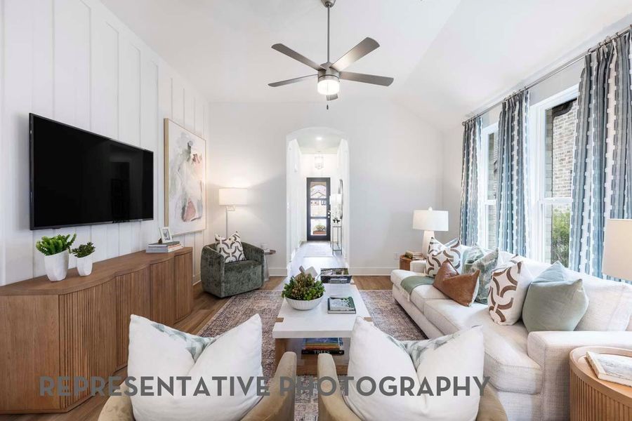 Furnished interior view inside a new home in Kresston, Montgomery (Image 12).
