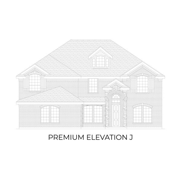 Representative rendering of the exterior for the Stonebriar 2FSW (w/Media) by First Texas Homes (Image 14). Representative rendering of the exterior for the Stonebriar 2FSW (w/Media) by First Texas Homes (Image 14).