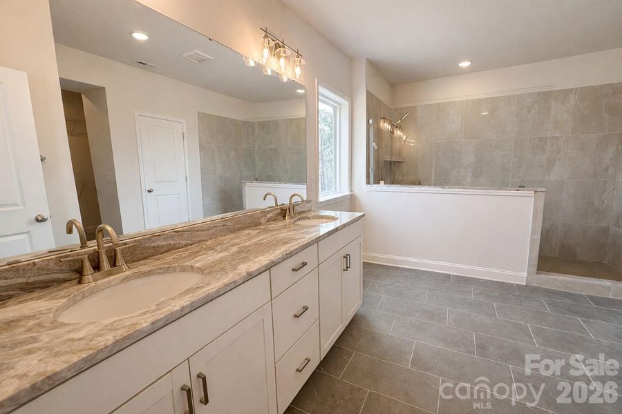 Owner's Bath with Super Shower