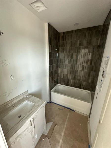 In-progress construction of a new home in , Tampa, FL (Image 13).
