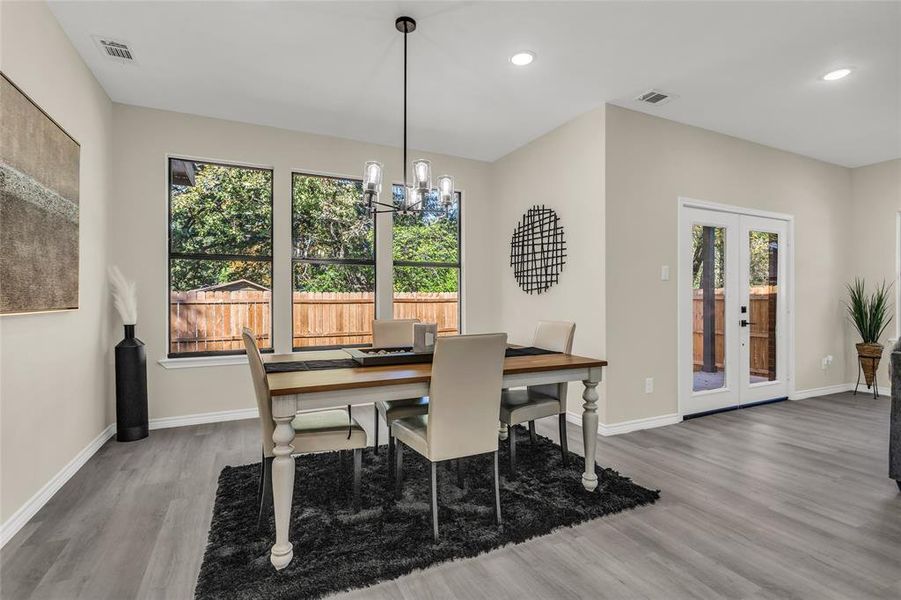 Furnished interior view inside a new home in , Gun Barrel City (Image 24).