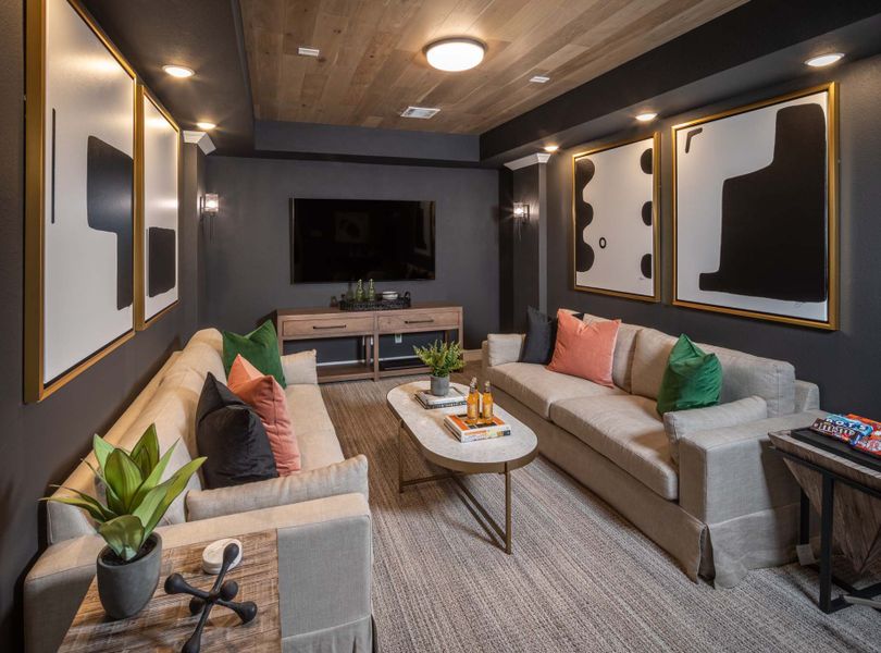 Representative Media Room - some options shown