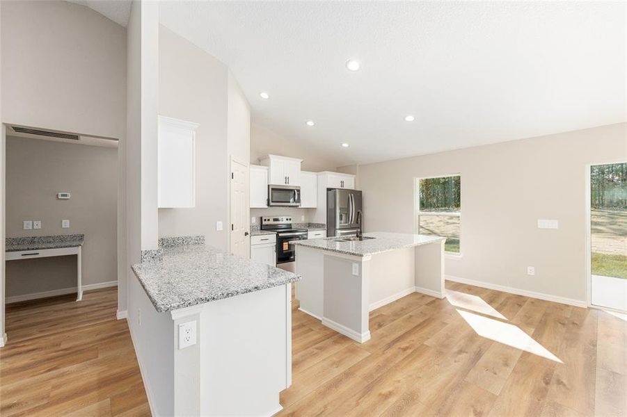 Furnished interior view inside a new home in , Ocala (Image 6). Furnished interior view inside a new home in , Ocala (Image 6).