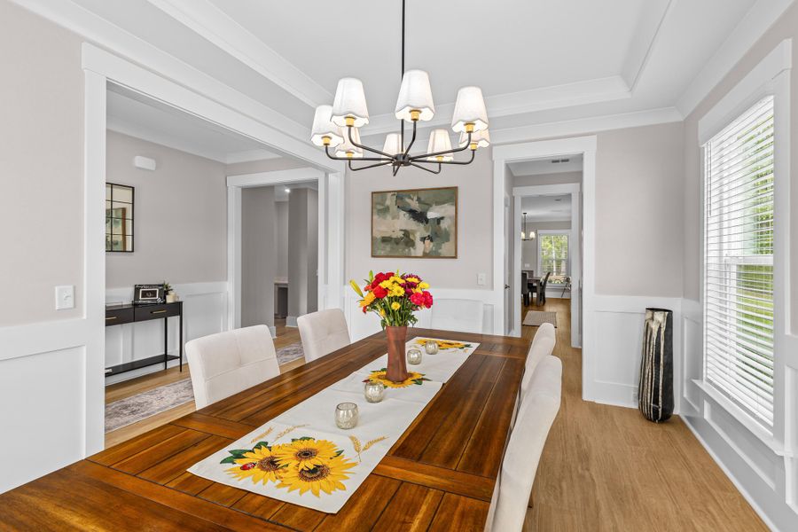 Furnished interior view inside a new home in , Johns Island (Image 13).