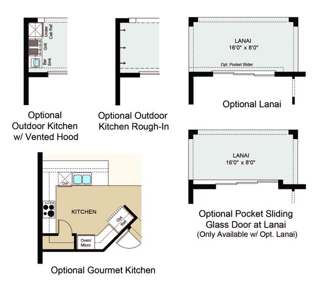 2D floor plan layout of this home in Indigo Creek, Apollo Beach, FL (Image 3).