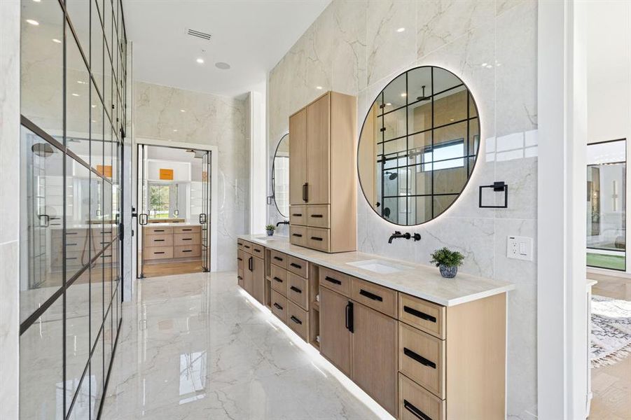 Furnished interior view inside a new home in , Bartonville (Image 29). Furnished interior view inside a new home in , Bartonville (Image 29).