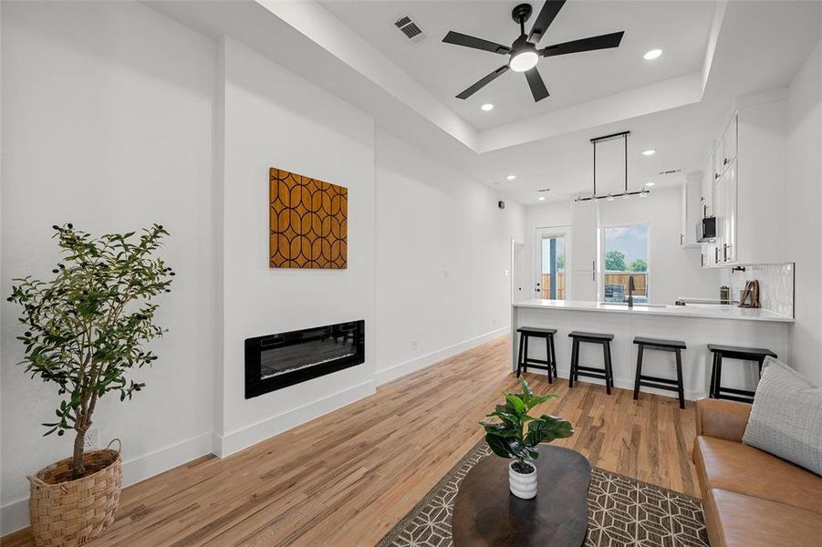 Furnished interior view inside a new home in , Hillsboro (Image 5).