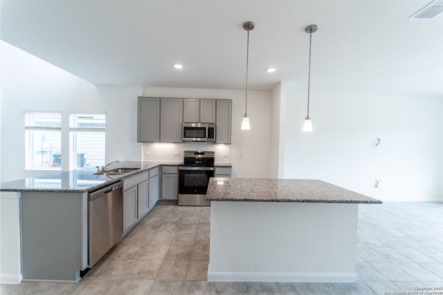 Furnished interior view inside a new home in Swenson Heights, Seguin (Image 6).