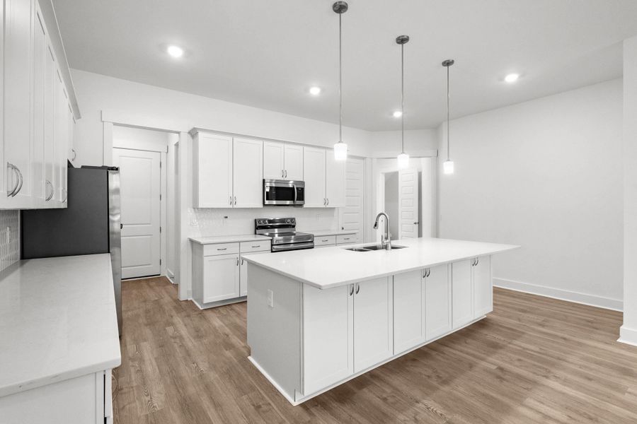 Furnished interior view inside a new home in Long Bay Golf Club, Longs (Image 9).