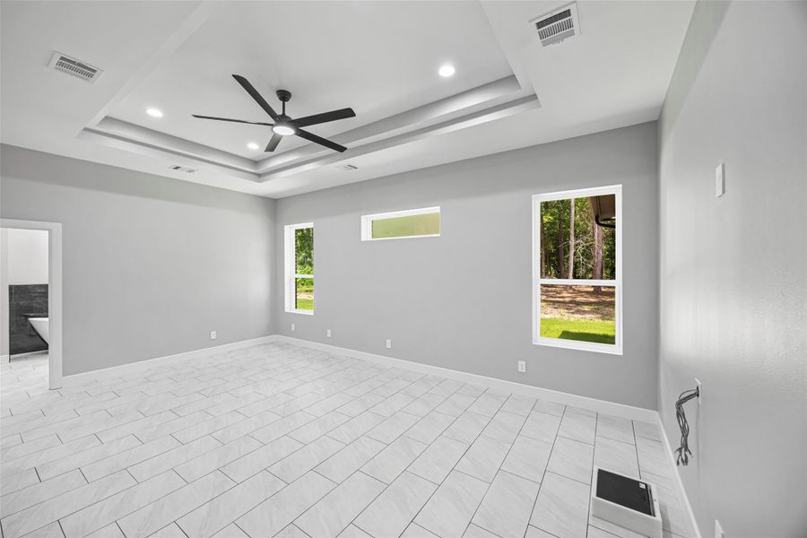Spacious, unfurnished interior of a new home in , Splendora (Image 38).