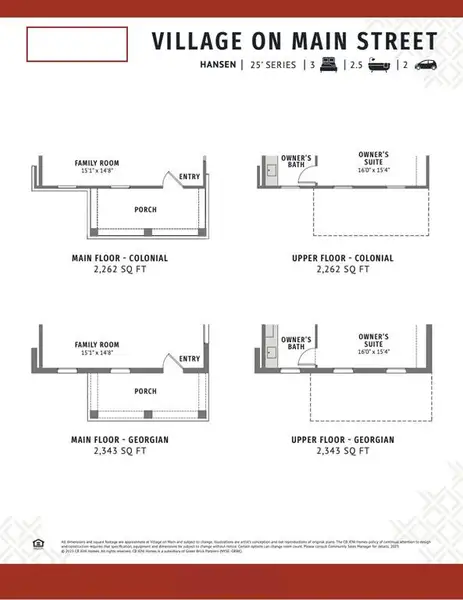 This dream home features the Georgian elevation!