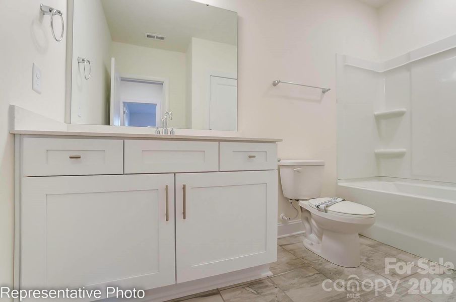 Basement bathroom example