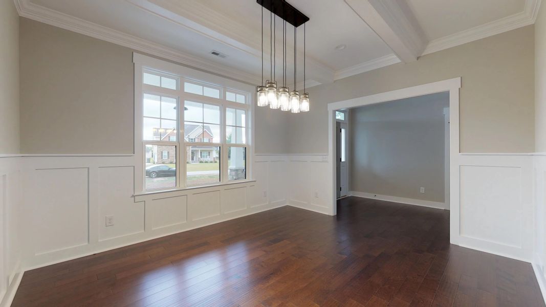 Representative unfurnished interior of a home built from the Carson by Bill Clark Homes in Cheshire Landing, Grimesland (Image 17). Representative unfurnished interior of a home built from the Carson by Bill Clark Homes in Cheshire Landing, Grimesland (Image 17).