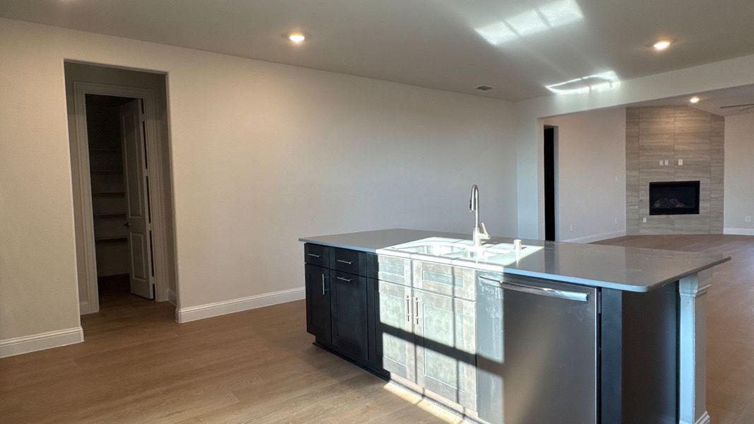 Furnished interior view inside a new home in Peachtree Meadows, Rockwall (Image 5).