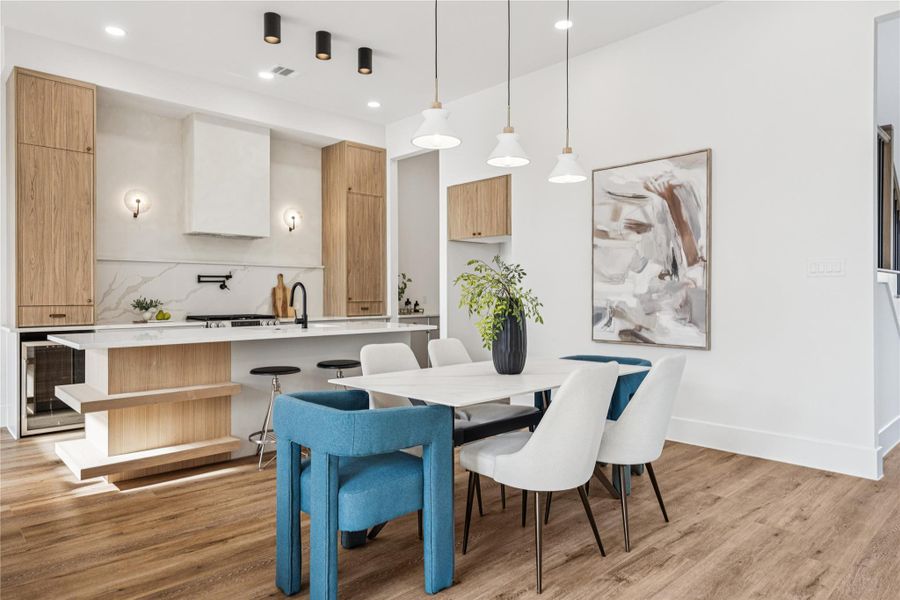 Furnished interior view inside a new home in , Houston (Image 6). Furnished interior view inside a new home in , Houston (Image 6).