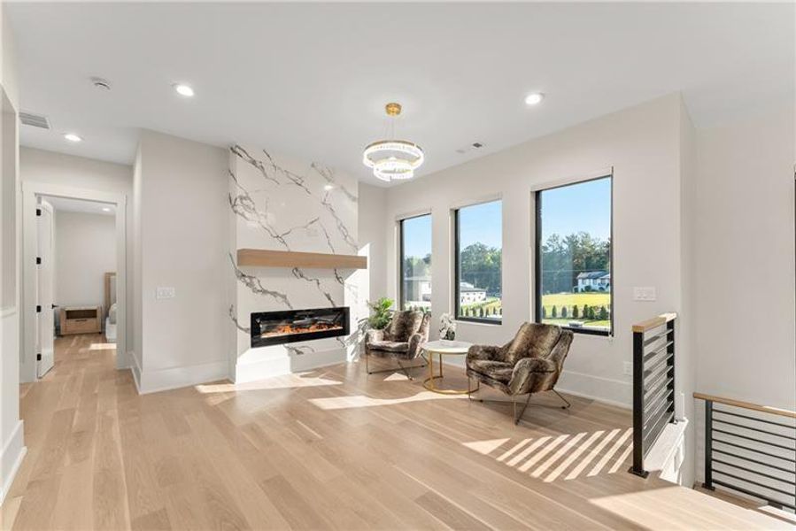 Furnished interior view inside a new home in , Lawrenceville (Image 7).
