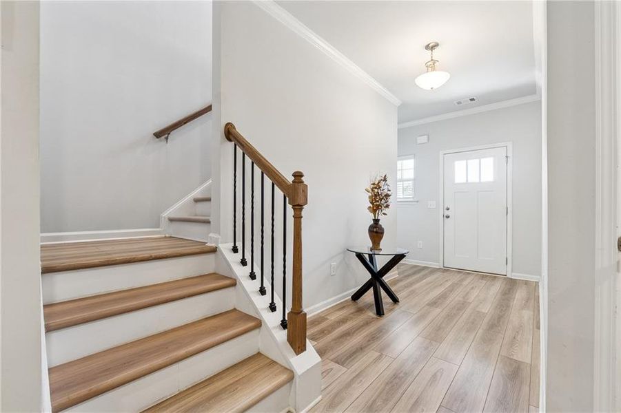 Spacious, unfurnished interior of a new home in Bracknell, Loganville (Image 21). Spacious, unfurnished interior of a new home in Bracknell, Loganville (Image 21).