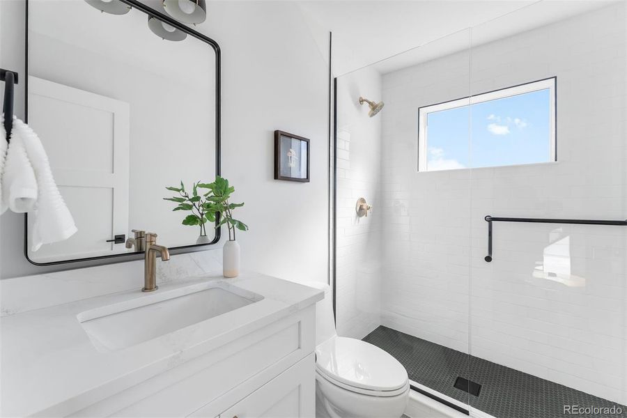 Furnished interior view inside a new home in , Denver (Image 31).