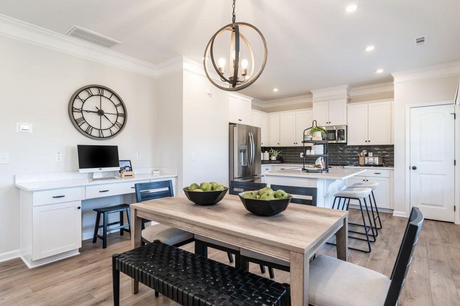 Furnished interior view inside a new home in Duncan Farm, Cartersville (Image 28).