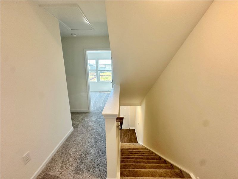 Spacious, unfurnished interior of a new home in Champions Village at Cherry Hill, Pendleton (Image 14).