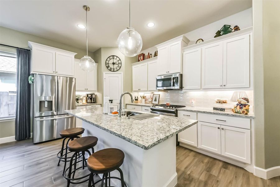 Furnished interior view inside a new home in , Katy (Image 6). Furnished interior view inside a new home in , Katy (Image 6).