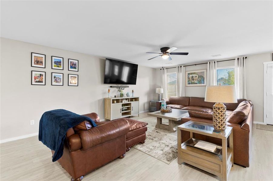 Furnished interior view inside a new home in Spiritas Ranch, Little Elm (Image 13).
