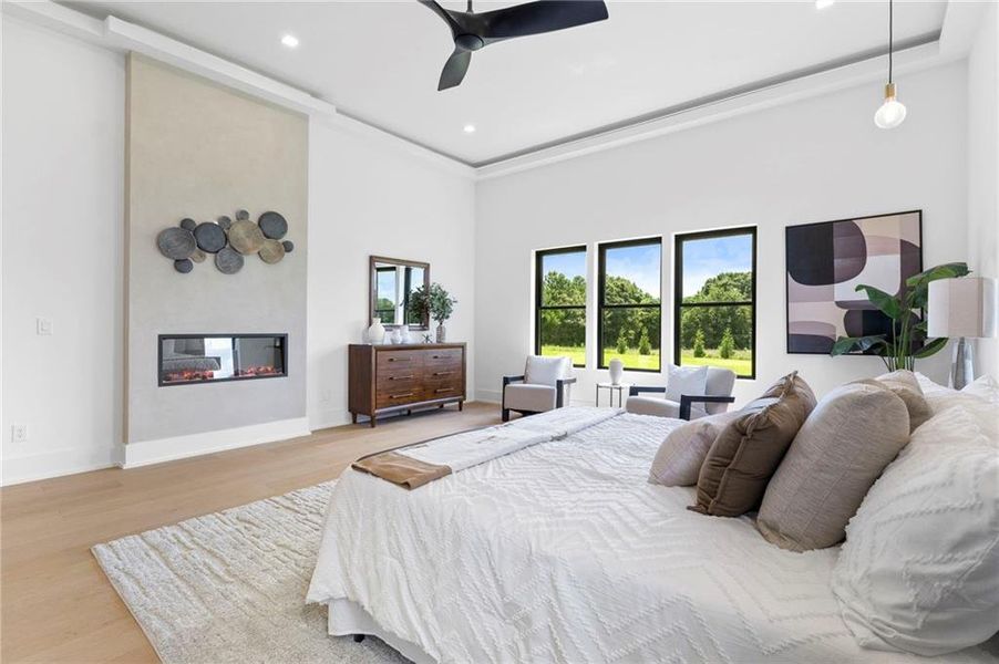 Furnished interior view inside a new home in , McDonough (Image 12).