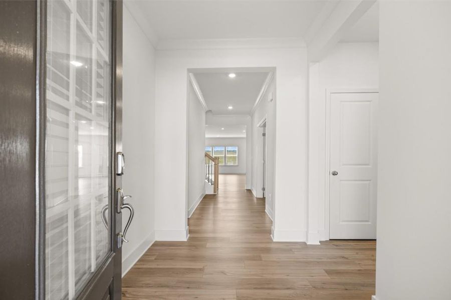 Spacious, unfurnished interior of a new home in The Court at Gainesville Township, Gainesville (Image 31).
