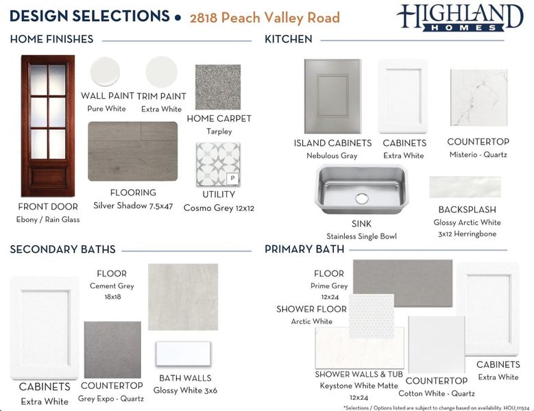 Design Selections Design Selections