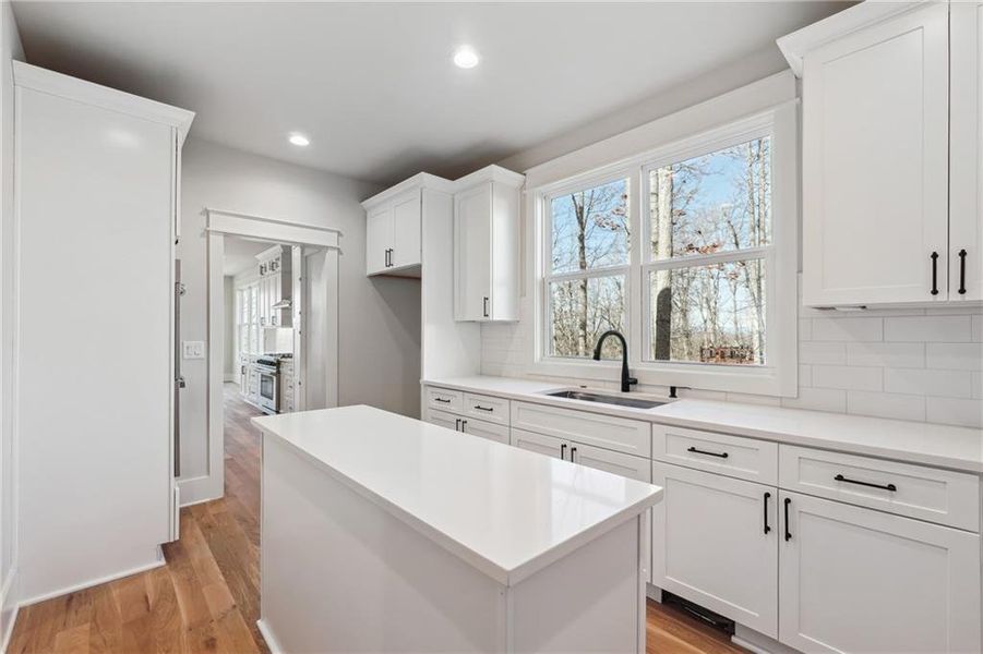 Furnished interior view inside a new home in , Dawsonville (Image 12).