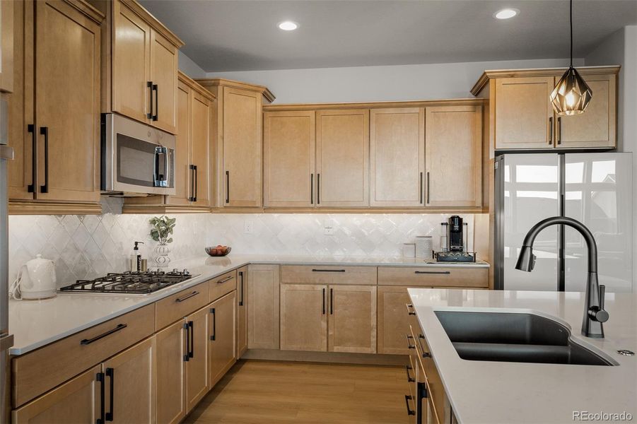Furnished interior view inside a new home in , Colorado Springs (Image 24).