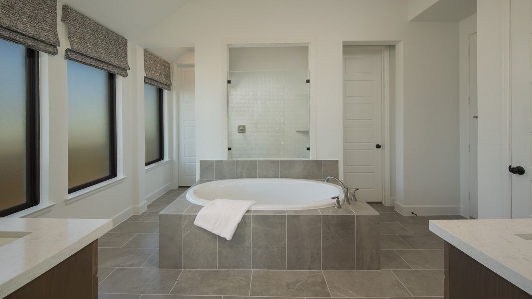 Furnished interior view inside a new home in Two Step Farm, Montgomery (Image 25).