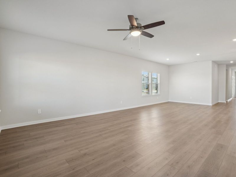 Spacious, unfurnished interior of a new home in Sagebrooke - Premier Series, San Antonio (Image 13). Spacious, unfurnished interior of a new home in Sagebrooke - Premier Series, San Antonio (Image 13).