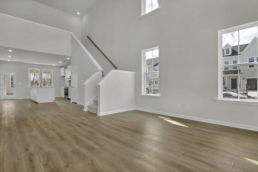 Spacious, unfurnished interior of a new home in Grand Park, Leland (Image 12).