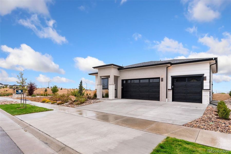 3-Car Attached Garage
