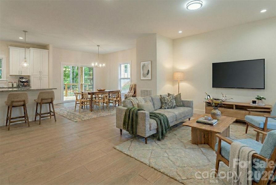 Furnished interior view inside a new home in , Fairview (Image 13).