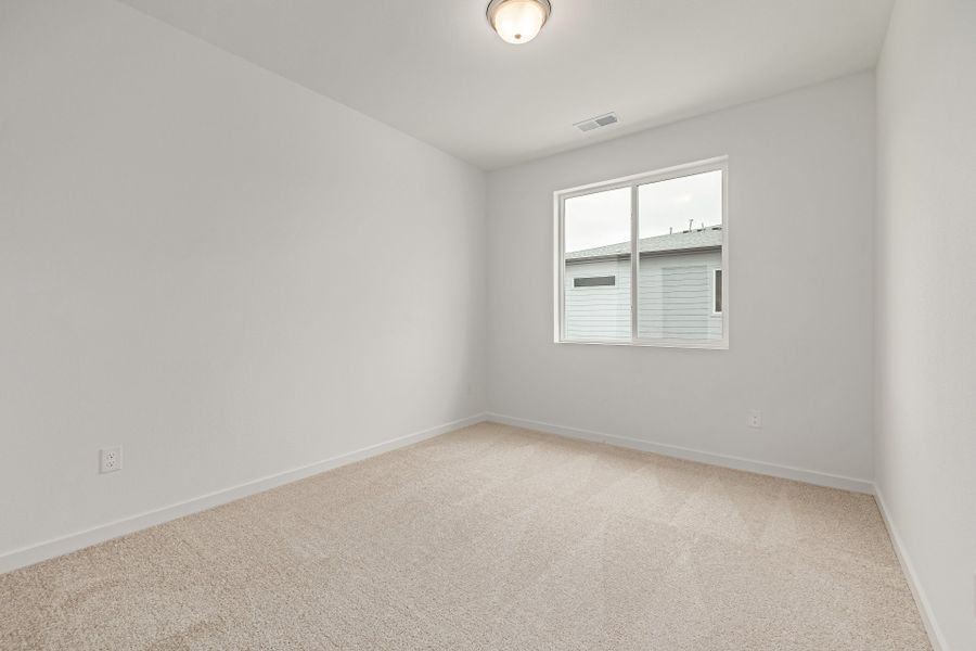 Spacious, unfurnished interior of a new home in Painted Prairie, Aurora (Image 25). Spacious, unfurnished interior of a new home in Painted Prairie, Aurora (Image 25).