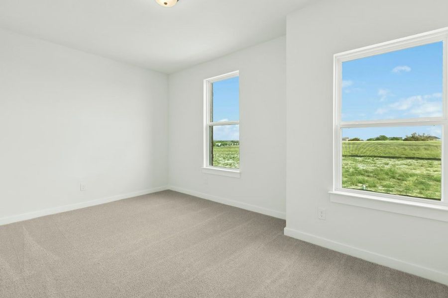 Spacious, unfurnished interior of a new home in University Heights, Round Rock (Image 30).