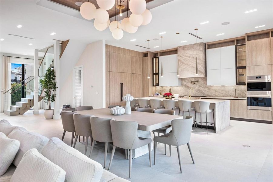 Furnished interior view inside a new home in , Surfside (Image 16).