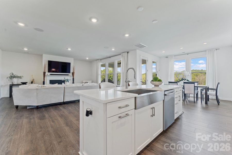 Furnished interior view inside a new home in , Indian Land (Image 14).