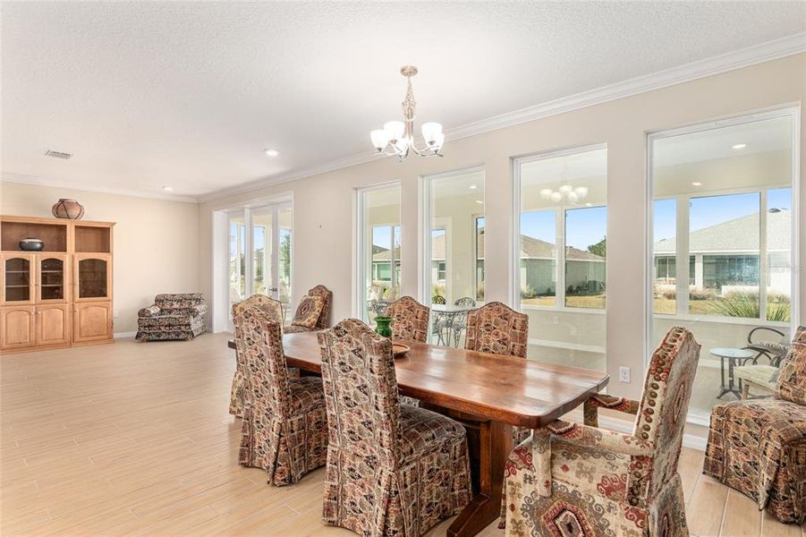 Furnished interior view inside a new home in , Ocala (Image 16).