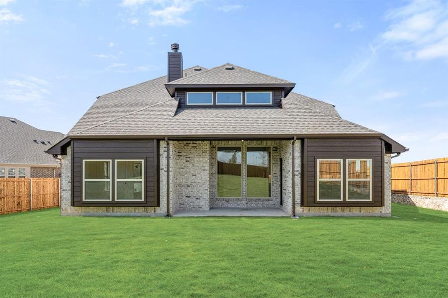 Front exterior of a new home in Willow Wood Classic 50, McKinney, TX, highlighting curb appeal (Image 25).