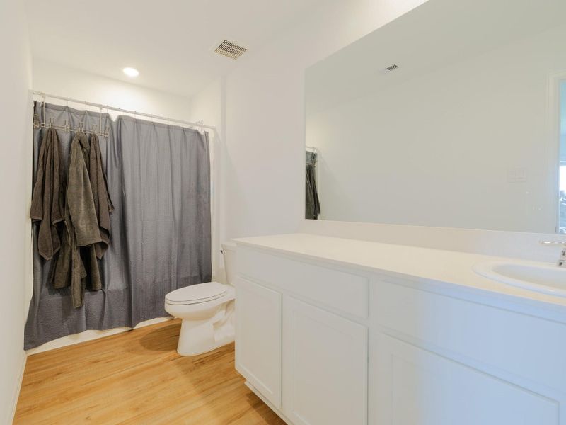 Furnished interior view inside a new home in Sterling Point at Baytown Crossings: Watermill Collection, Baytown (Image 4). Furnished interior view inside a new home in Sterling Point at Baytown Crossings: Watermill Collection, Baytown (Image 4).