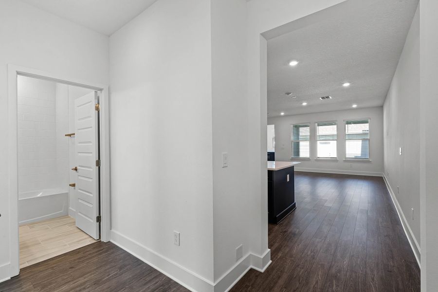 Spacious, unfurnished interior of a new home in Harvest at Ovation - Townhomes, Winter Garden (Image 15).