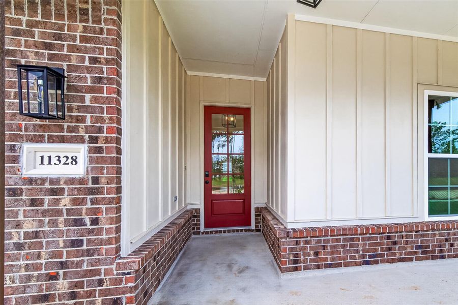 Exterior details and patio area of a home in Two Step Farm, Montgomery (Image 23). Exterior details and patio area of a home in Two Step Farm, Montgomery (Image 23).