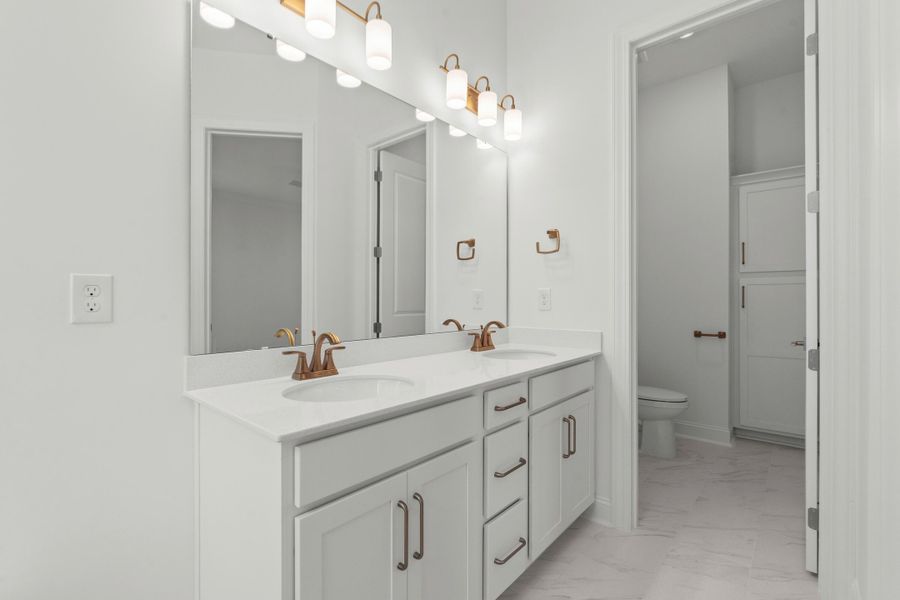 Furnished interior view inside a new home in Creek Pointe, Moncks Corner (Image 19). Furnished interior view inside a new home in Creek Pointe, Moncks Corner (Image 19).