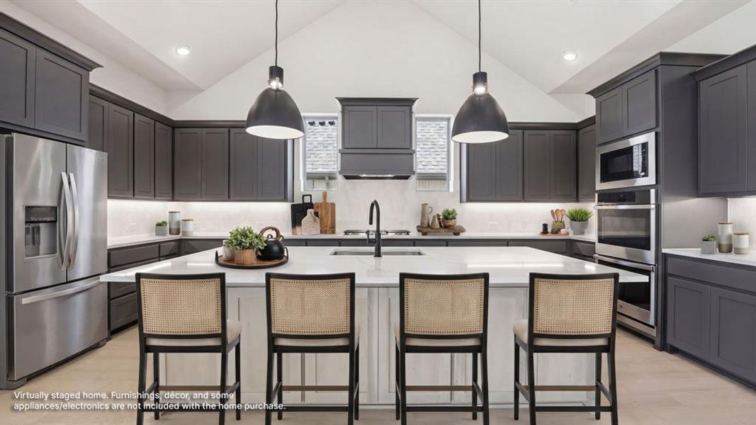 Furnished interior view inside a new home in Talon Hills, Fort Worth (Image 6).