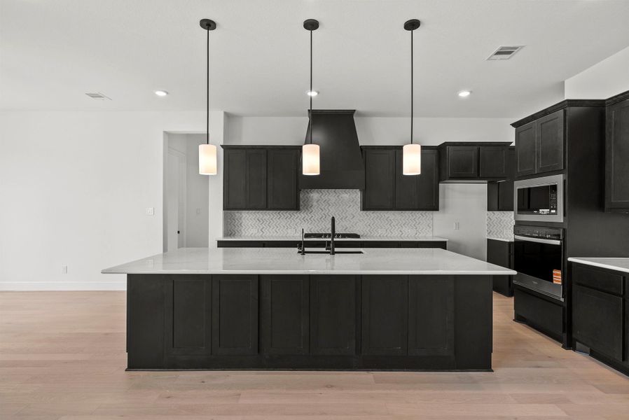 Furnished interior view inside a new home in Dunham Pointe, Cypress (Image 11).